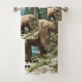 Brown Bear バスタオルセット