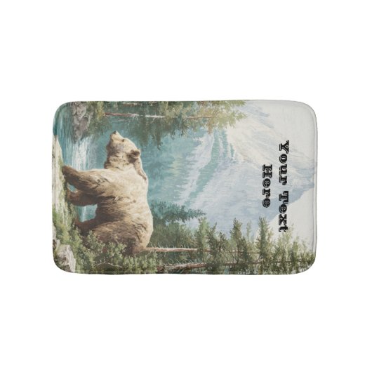 Brown Bear バスマット (正面)