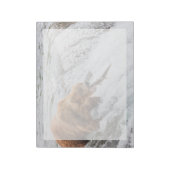 Brown Bear Catches Red Salmon ノートパッド (回転)