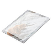 Brown Bear Catches Red Salmon ノートパッド (アングル)