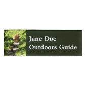 Brown Bear Family 名札 (正面)