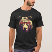 Brown Bear Great Hunting  Hunter Wildlife Bear Wit Tシャツ (正面)