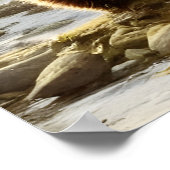 Brown Bear Wildlife Portrait  ポスター (角)