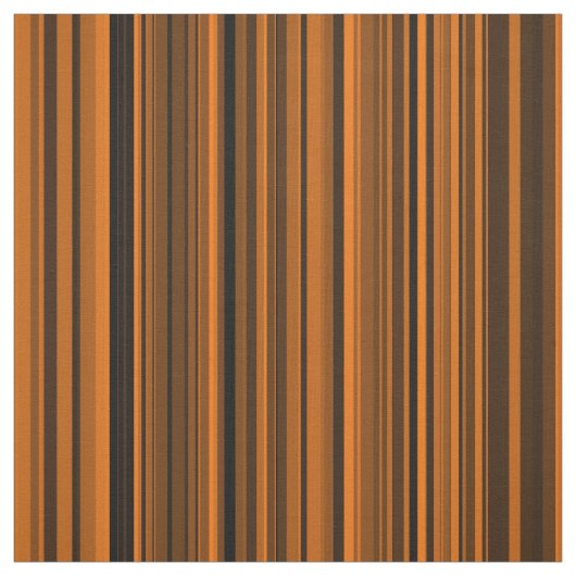 Brown Black Stripes ファブリック (見本)
