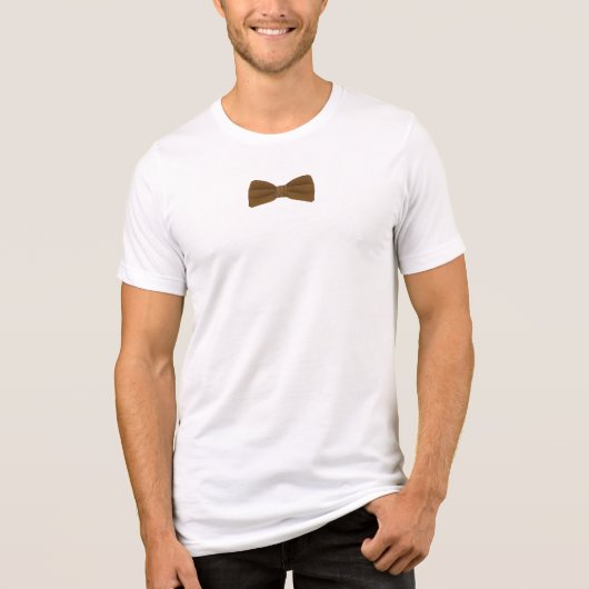 Brown Bow Tie トライブレンドTシャツ (正面)