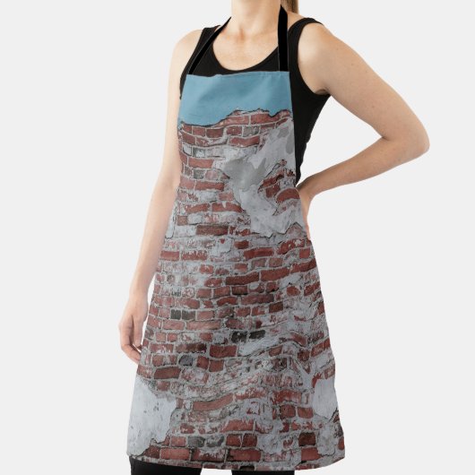 Brown brick wall エプロン (インサイチュ)