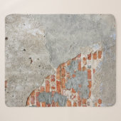 Brown brick wall シェルパブランケット (正面(横))