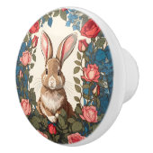 Brown Bunny Rose Garden セラミックノブ (右)