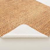 Brown burlap cloth background or sack cloth シェルパブランケット (3/4)