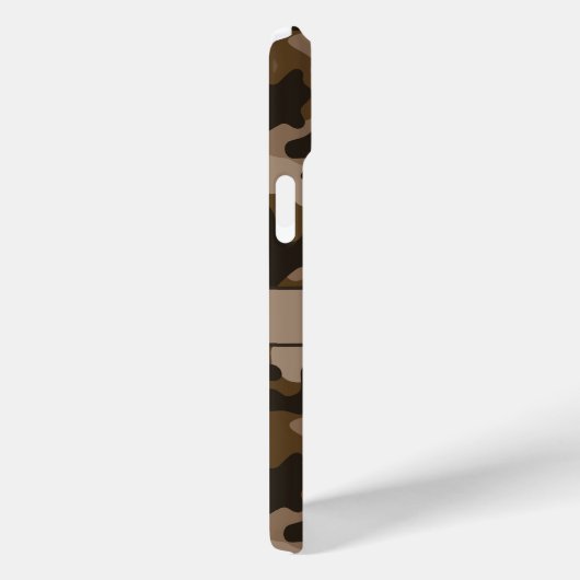 Brown Camouflage Personalized Case-Mate iPhoneケース (裏面 / 右)