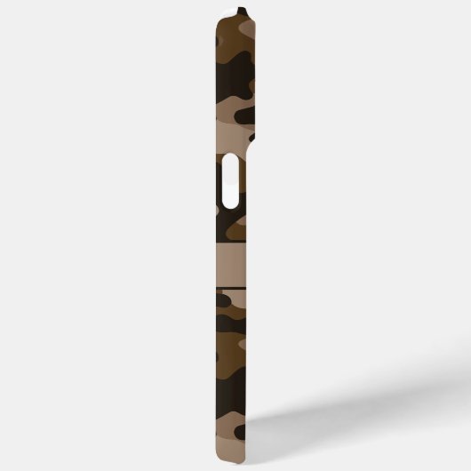 Brown Camouflage Personalized Case-Mate iPhoneケース (裏面 / 右)