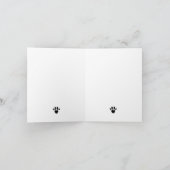 Brown Cavapoodle Dog Mum Puppy Pets Birthday カード (内部)