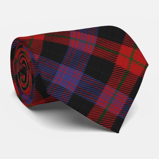 Brown Clan Tartan Tie ネクタイ (ロール)