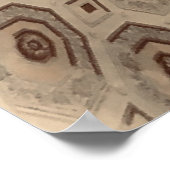 Brown cloth ポスター (角)