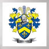 Brown Coat of Arms ポスター (正面)