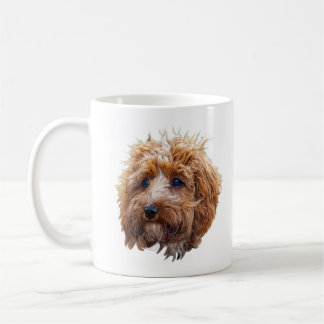 Brown Cockapoo Coffee Mug コーヒーマグカップ