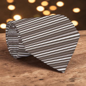 Brown Color Stripes Necktie ネクタイ