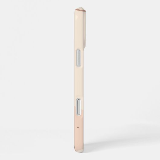 Brown Colorful Floral Linktree | iPhoneケース (右側面)