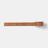 Brown Company Logo ビジネスサンクス ギフト包装 サテンリボン (正面)