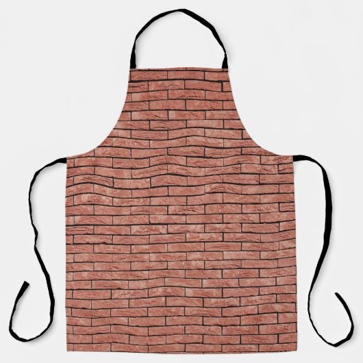 Brown concrete brick エプロン (正面)