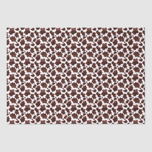 Brown Cow Print Tissue Paper 薄葉紙 (正面)