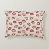 Brown Cream Hearts アクセントクッション (裏面)