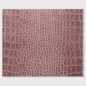 brown crocodile skin texture as a wallpapercrocodi ラッピングペーパー (フラット)