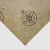 Brown Decompageのヴィンテージコンパス 薄葉紙 (詳細)