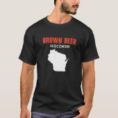 Brown Deer USA State America Travel Montanan Helen Tシャツ (正面)