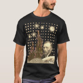 BROWN design Unique Artistic Van Gogh Tシャツ (正面)