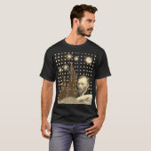 BROWN design Unique Artistic Van Gogh Tシャツ (正面フル)