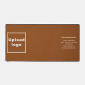 Brown Desk Matのビジネスブランド デスクマット (正面)
