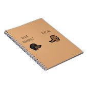 brown dog school notebook ノートブック (右側)