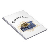 Brown ducks on the roof ノートブック (右側)