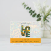 Brown-eed Susan's LOVE日付はがきを保存 ポストカード (スタンド正面)