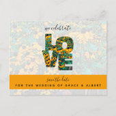 Brown-eed Susan's LOVE日付はがきを保存 ポストカード (正面)