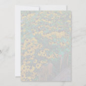 Brown-eed Susan's LOVE letters 結婚's 招待状 (裏面)