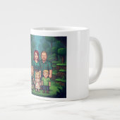 Brown Family Coffee Mug  ジャンボコーヒーマグカップ (正面右)