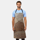 Brown field エプロン (着用した状態)