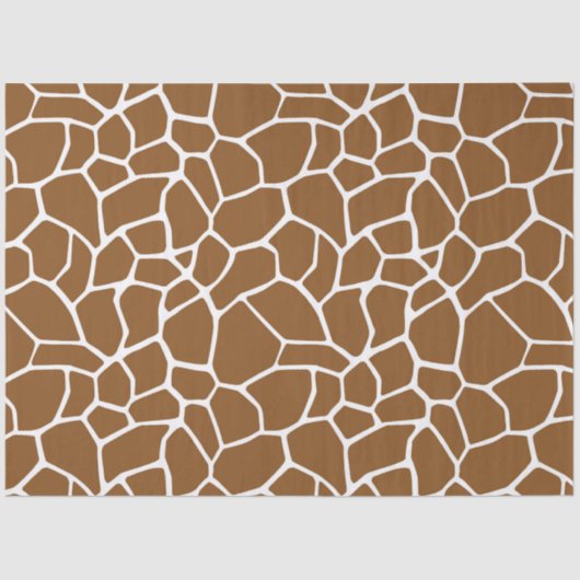 Brown Giraffe  薄葉紙 (正面)