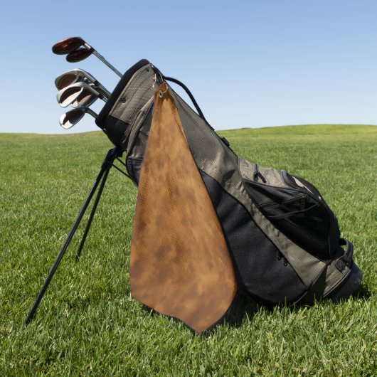 Brown Golf Towel – Soft, Absorbent & Durable ゴルフタオル (グリーン)