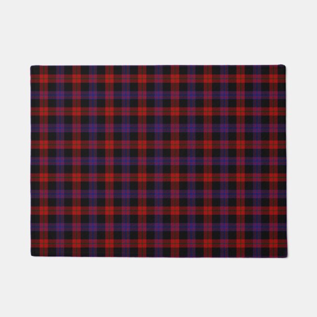 Brown Grady Tartan ドアマット (正面)