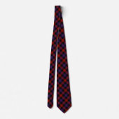 Brown Grady Tartan ネクタイ (裏面)