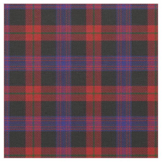 Brown Grady Tartan ファブリック (クローズアップ)