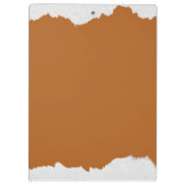 Brown gray textured print クリップボード (裏面)