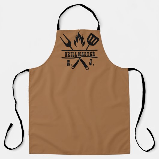 Brown Grillmaster BBQ Apron エプロン (正面)
