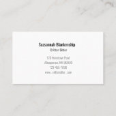 Brown Guinea Pig Photo & QR Code Pet Care 名刺 (裏面)