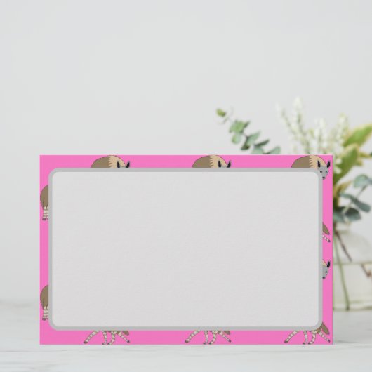 Brown Hyenas 便箋 (スタンド正面)