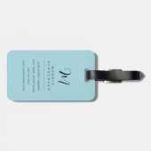 Brown Labrador Retriever Luggage Tag ラゲッジタグ (裏面横)