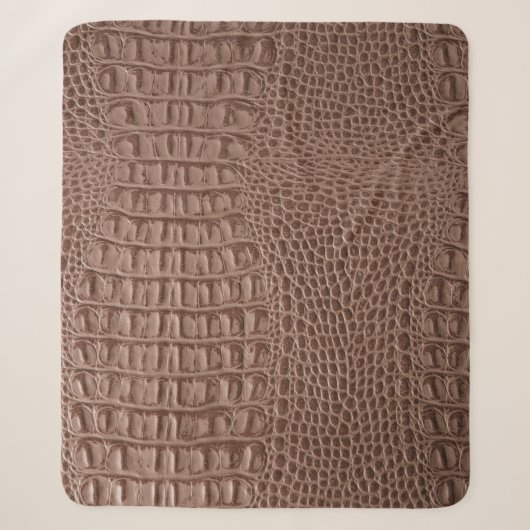 Brown leather texture background close up macroski シェルパブランケット (正面)